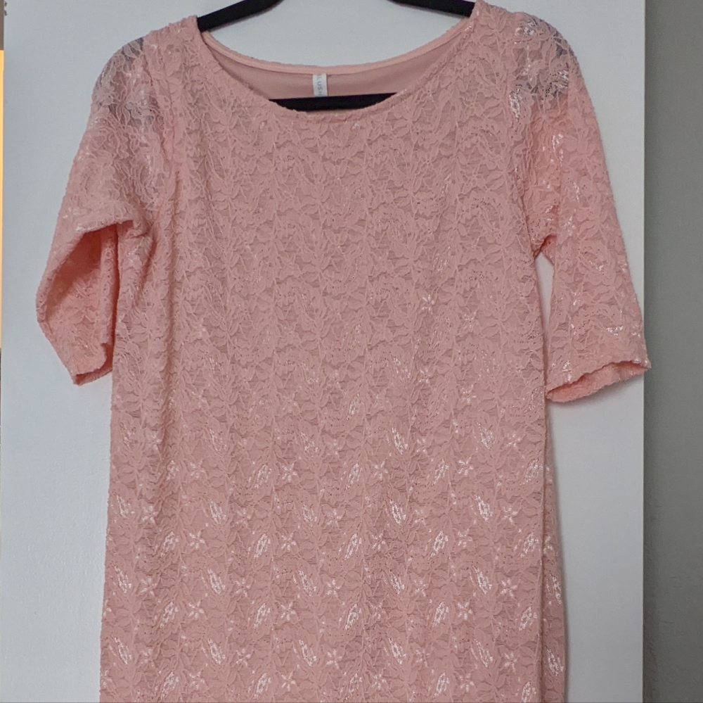 Pink blush maternity bodycon dress medi